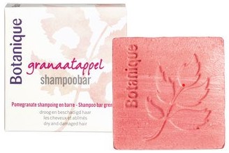 Granaatappel shampoo bar van Botanique, 1 x 100 g